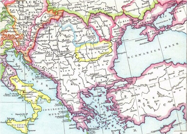 map ottoman empire
