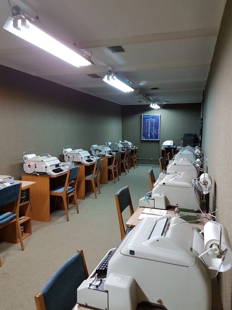 Centre de communication dans le bunker de Tito près de Konjic