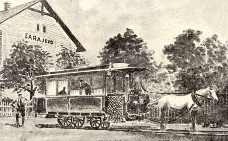 sarajevo horse tram (1885 1895)