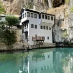 Monastère soufi des derviches à Blagaj en Bosnie-Herzégovine