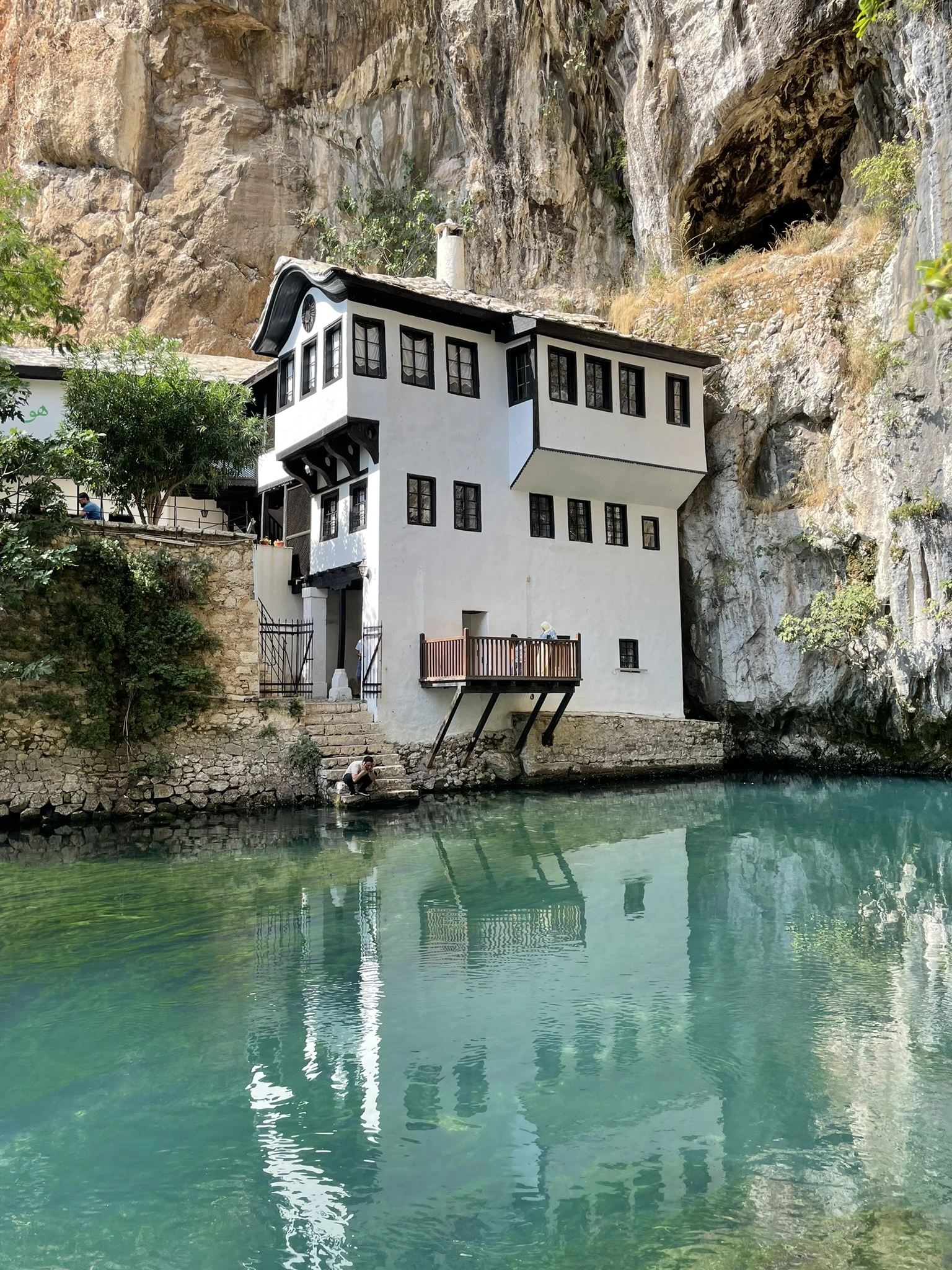 Monastère soufi des derviches à Blagaj en Bosnie-Herzégovine